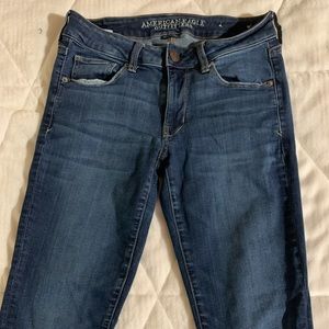 American Eagle , dark jeans